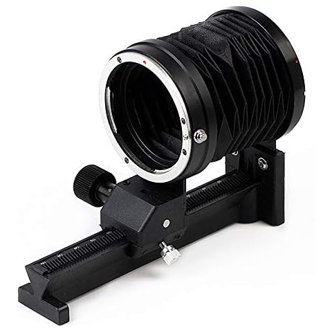 Pixco Macro extensión fuelle traje para cámara Nikon F Cover