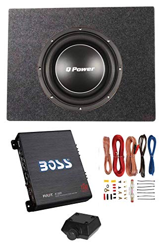 Popular Rockford Fosgate Q Power 12 Shallow 1200W Subwoofer + Shallow Enclosure + Amplifier & Wire Kit Discount Rockford Fosgate Q Power 12 Shallow 1200W Subwoofer + Shallow Enclosure + Amplifier & Wire Kit