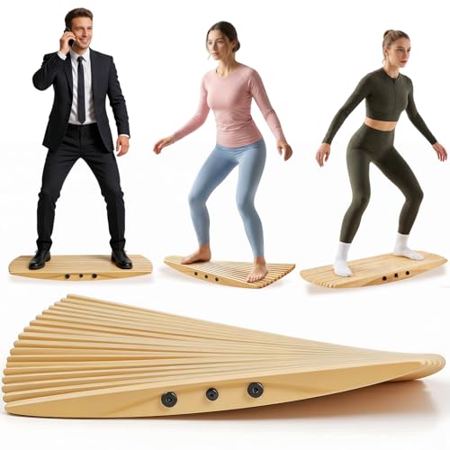 KFURNIKN Wooden Balance Board