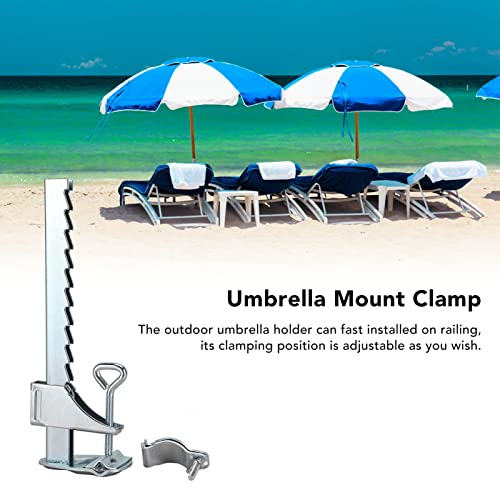 Pince de parapluie pour table de balcon support universel extérieur - 4