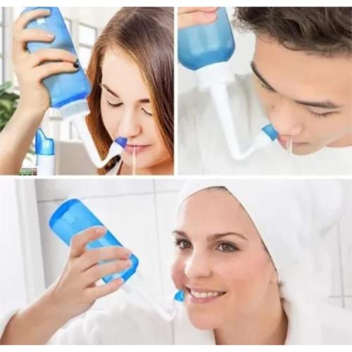 JIANW Higienizador Nasal Lavador Lavagem de Nariz – 300ml