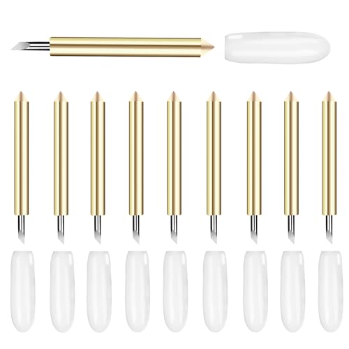 THANMO 10 pcs Fine Point Replacement Blade Explore Air