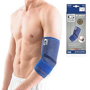 Neo-G Elbow Support – for Epicondylitis, Tennis Golfers Elbow, Sprains, Strain Injuries, Tendonitis, Arthritis, Recovery, Sports – Adjustable Compression – Class 1 Medical Device