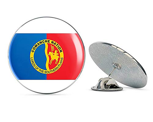 Comanche Nation Lords of The Southern Plains Flag (Tribal Native) Metal 0.75