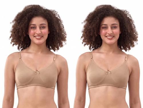 Image of Lyra Women's Cotton Non Padded Wire Free T Shirt Bra