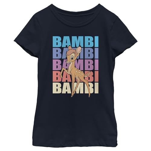 T-Shirt Fille Disney Bambi Anti-Irritation en Tissu Souple