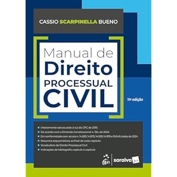 Capa do livro Manual de Direito Processual Civil - 11ª Edição 2025