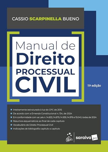 Manual de Direito Processual Civil – 11ª Edição 2025