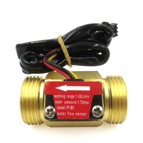Sensor de flujo de agua en latón de alta resistencia para control de fluidos a 2.0 MPa 2