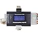 immagine 2Leagy - Tester di alimentazione per PC con display da 1,8 pollici, per connettori da 20/24, 4/6/8 pin SATA, IDE, HDD, ATX, ITX, BYI