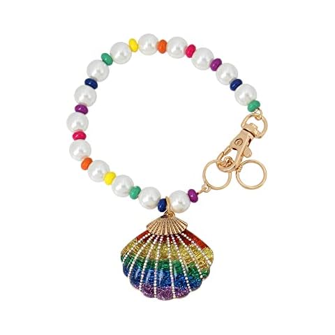 Betsey Johnson Rainbow Shell Charm Bracelet Cover