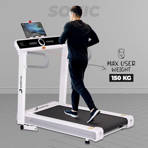 Image of Sonic 5 HP Peak BLDC Motorized Treadmill| 20 Level Auto Incline |16 Km /Hr Max Speed | 150 Kg User Weight | Home use