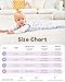 FIEMOL Rayon Made from Bamboo Baby Sleep Sack 6-12 Months, 1.0 Tog Baby Wearable Blanket, Soft Sleeping Bag for Newborn Infant Babies with 2-Way Zipper 2 Pack (Medium) Purple Butterfly