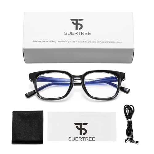 Image of Reading Glasses Blue Light Filter Glasses Stylish Reader Optics Anti-Blue Vision Aid for Women Men Quality Spring Hinge Reading Aid 2.5X BM671