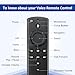 Replacement Voice Remote Fit for Smart Stick(2nd Gen),Stick 4K/Lite,TVs Cube(1st, 2nd Gen),3rd Gen Smart TVs and Some Samsung