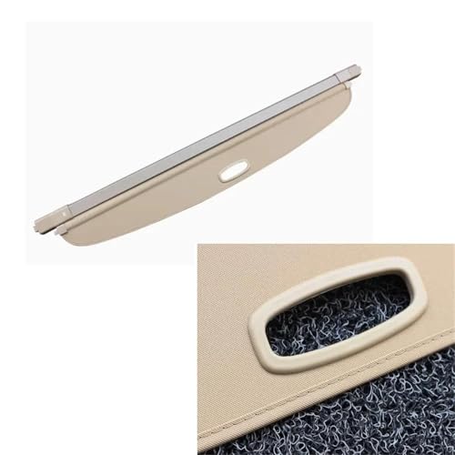 Cortina para maletero coche impermeable Mercedes GLE canvas beige premium 2