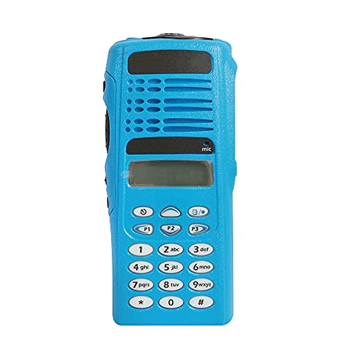 Boîtier de réparation radio HT1250 bleu, écran LCD de rechange et nappe haut-parleur