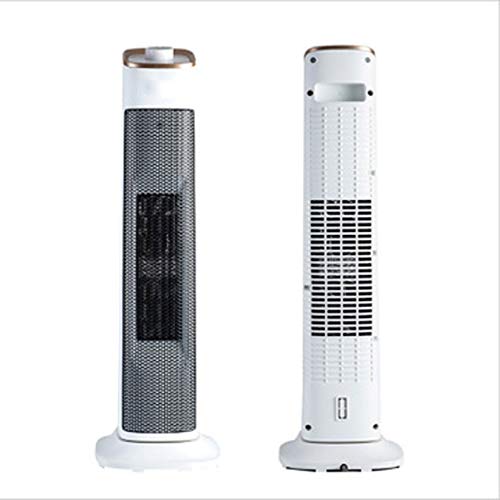 Instant-Keramik-Turm-Heizlüfter für Büroräume, mit einstellbarem Thermostat, Fast Kleinen Mobile Personal Heizung Ventilator unter dem Tisch,