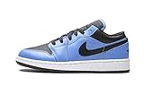 Nike Jordan 1 Low Grade School GS University Blue/Black/White (Numeric_6)