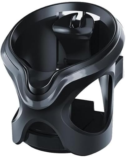 に適用 ホンダ CR-V RW系 平成30年.8~令和5年 車載 ドリンクホルダー エアコン吹き出し口専用 重力センサーLED搭載 耐振動設計 渋滞/長距離運転に最適 タンブラー/マグボトル対応 直径7.6cmまで固定可能 滑り止め 車用品(黒灰)