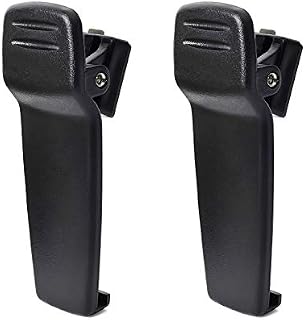 HYS Belt Clips Replacement Compatible for ICOM F14/F24/F33G/F43G/F43TR/F70D/F80D/F3011 Radio(2 Pack)