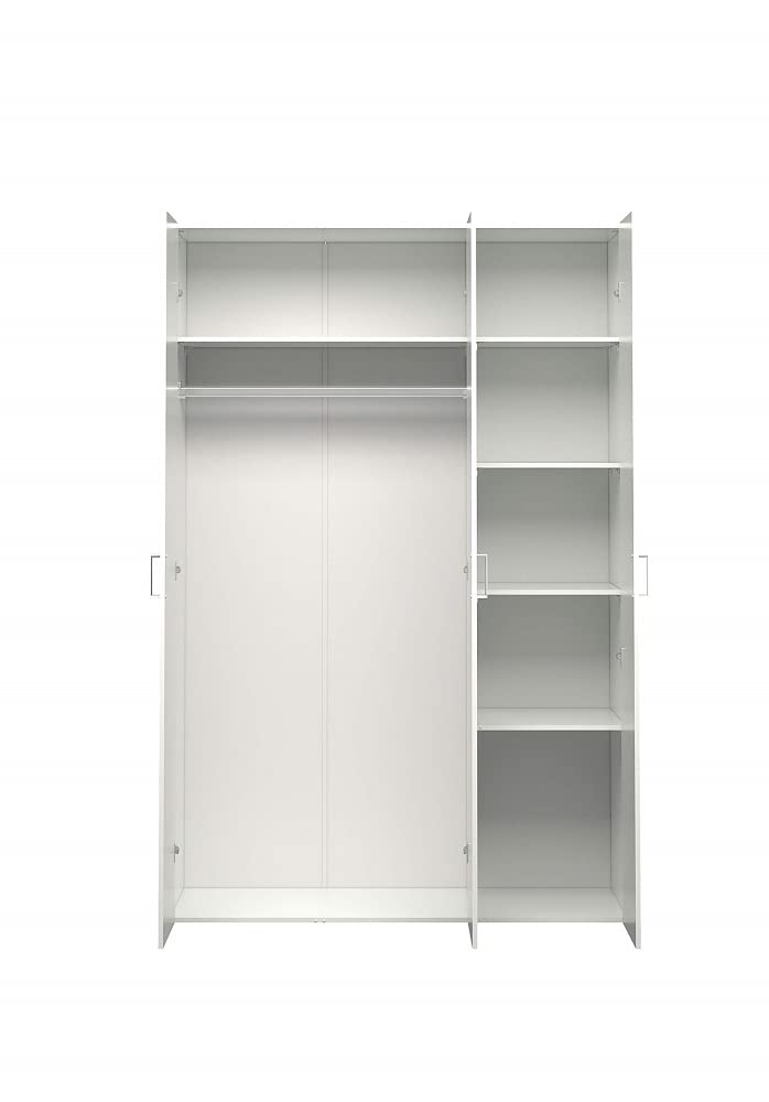 Tvilum 704194949 Jade Armoire avec 3 Portes Blanc