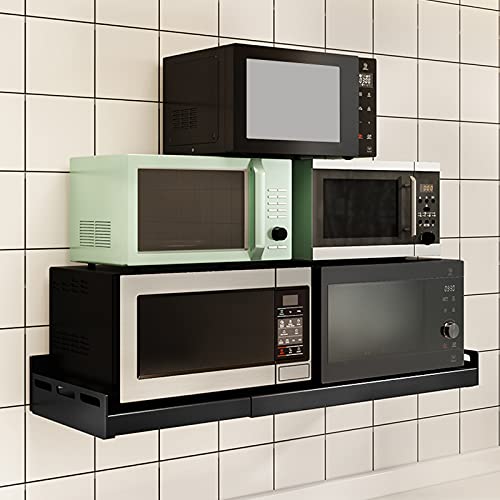Support de rangement pour micro-ondes extensible en cuisine - 3
