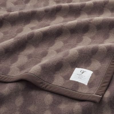 やさしいあたたかさ ウール毛布(毛羽部分)(シングルサイズ)(色:ブラウン)