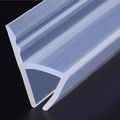 Juvielich 1Pcs Shower Door Bottom Seal 3m Frameless Glass Door Side Seal Strip for 1/2(12mm) Glass to Stop Shower Leaks (B0983GGJBW) Amazon Price History, Amazon Price Tracker