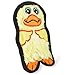 Outward Hound Durablez Tough Plush Squeaky Dog Toy, Duck, Yellow, XS