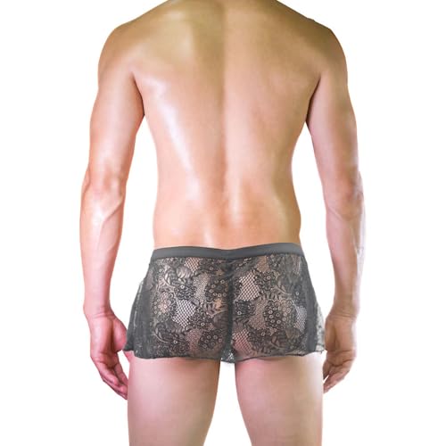 Men's Sissy Floral Skirt – Sissy Clothes for Men, Mens Skirt Lingerie, Crossdresser Outfits4