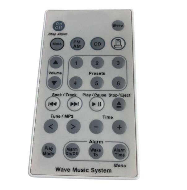 Mando para Bose Soundtouch Wave para solucionar fallos de botones en sistemas CD 3