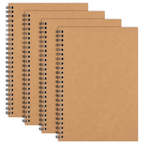 Cahier de croquis A5 sans lignes pour éviter les bavures d'encre au bureau