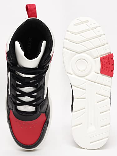 Image of XTEP High-Top Lace-Up Sneakers for Men