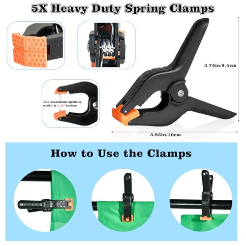 Green Screen Backdrop Kit with Stand - Save 35% Now $29.99 - Image 5