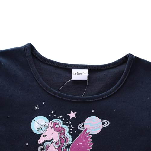 Toddler Girl Casual Dress Short Sleeve Dresses Summer Crew Neck Clothing 2-7 T3