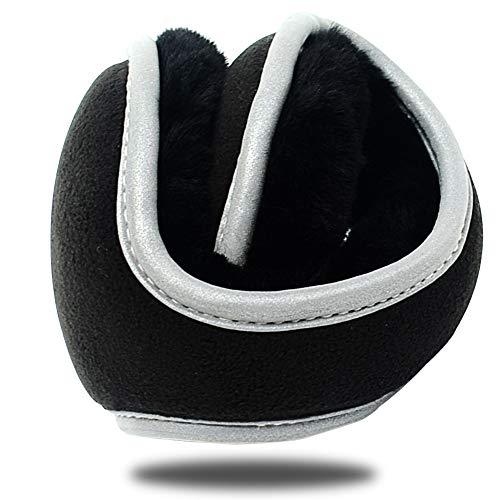WENTS Orejeras Plegables Orejeras de punto cálido, orejeras envolventes plegables unisex, calentador...