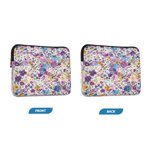 Funda para portátil 13-14 pulgadas impermeable con diseño floral miniatura 2