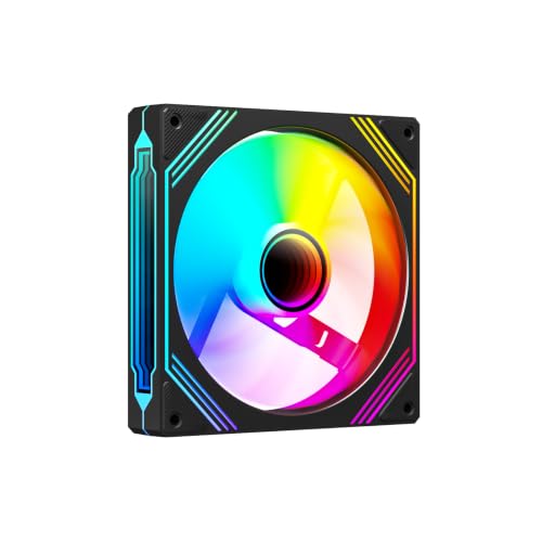 Image of Prism14 140mm ARGB PC Case Fans(Black Reverse 1 Pack)