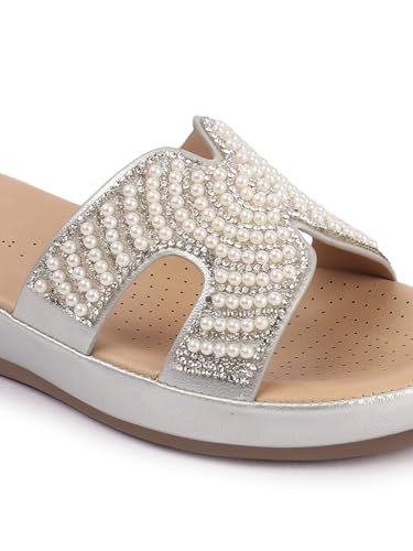 Image of Carlton London Women Comfortable Fashion Sandal for Daily use, Office use, Casual use