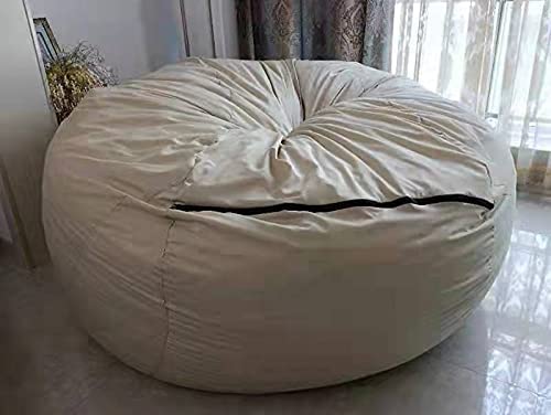 WUJAFCW Lazy Sofa Sitzsack Liner Ersatzabdeckung einsetzen, Innenfutter for Sitzsack-Stuhlbezüge, Große…