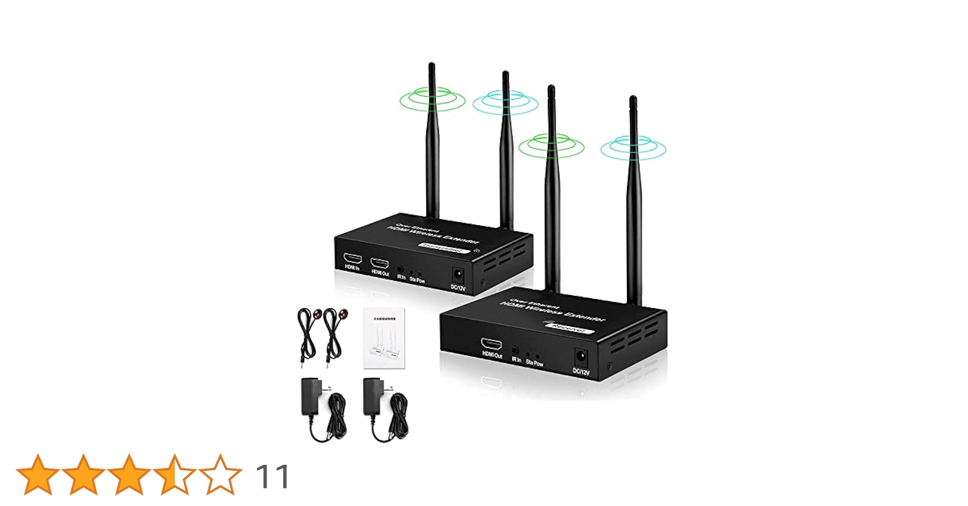 ワイヤレスHDMI受信機 無線HDMI受信機 5.8G高速無線伝送HDMI Amazon.co.jp: ワイヤレスHDMI 受信機セット 5.8G高速無線伝送