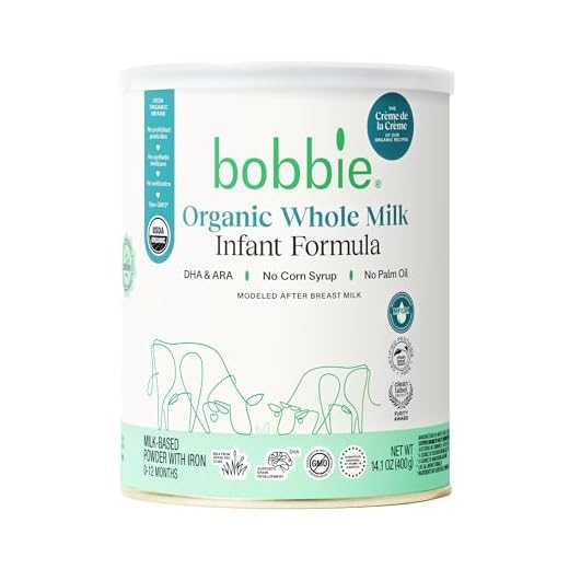 Bobbie Organic Whole Milk Formula