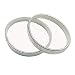 NewSilkRoad Men's Shirt Sleeve Metal Armbands/Garters/Holders (Silver)