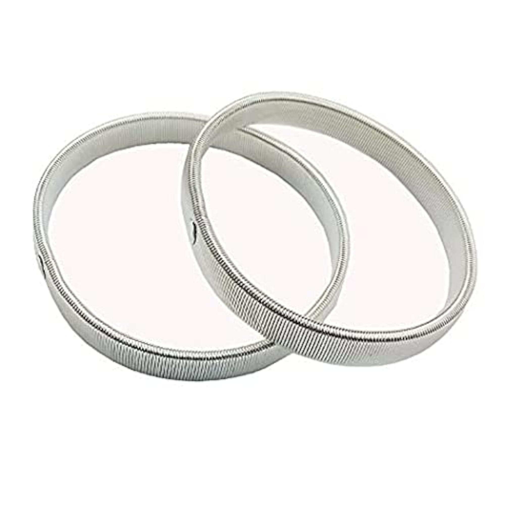 Men's Silver Metal Shirt Sleeve Armbands