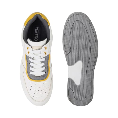 Image of Metro Men Synthetic Leather Sneaker