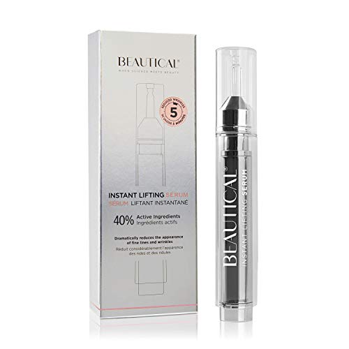 BEAUTICAL Instant Lifting Serum - Lifting, Moisturizing - Face & Eye Contour - Hyaluronic Acid & Peptides - 15ml