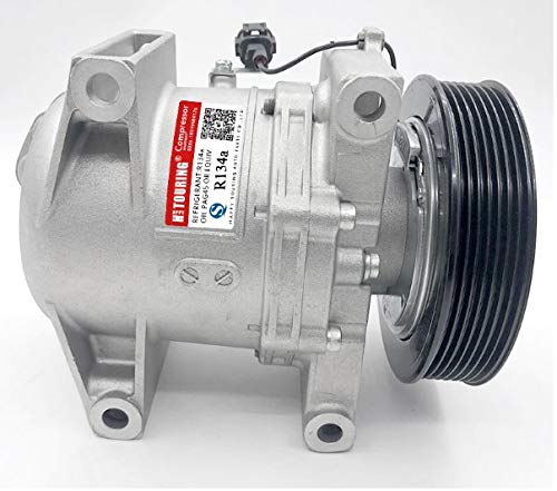 Compresseur A/C GOWE CR14 pour Navara et Frontier D40 2.5 de 2005 à 2012