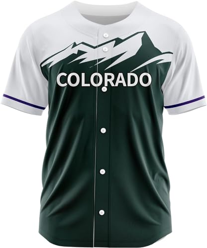 Custom Baseball Jersey Personalized Printed with Their own Name and Number Men/Women/Youth miniatura 2