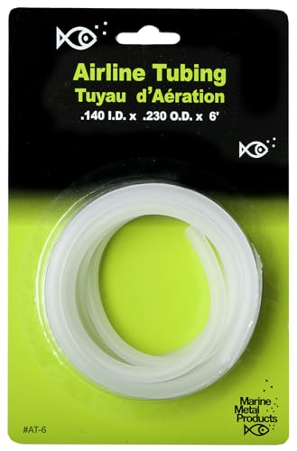 Image of Marine Metal AT-6 Airline Tubing for Live Bait Aerator 6'